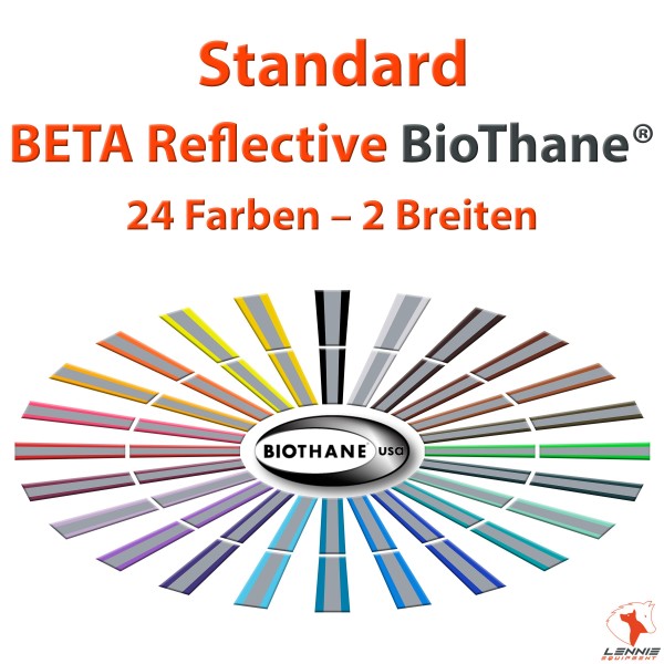Meterware – Standard Beta Reflective BioThane®