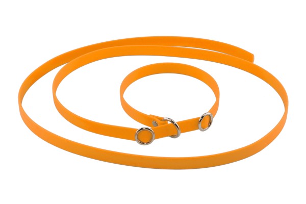 BioThane® Retrieverleine – 19 mm – Pastell-Orange