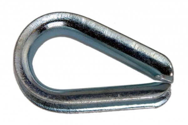 Seilkauschen – Stahl (verzinkt)