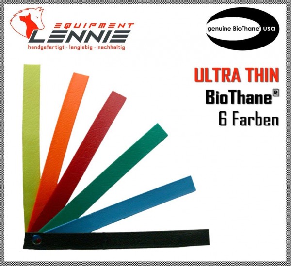 Meterware BioThane® – Granite Ultra Thin – Neon-Gelb