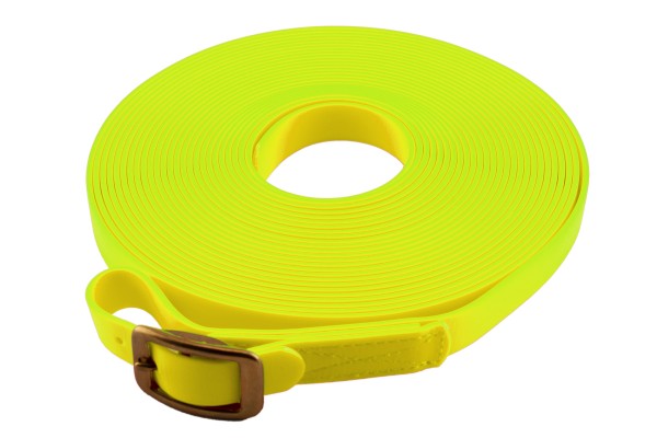 BioThane® Schweißleine – 13 mm – Neon-Gelb