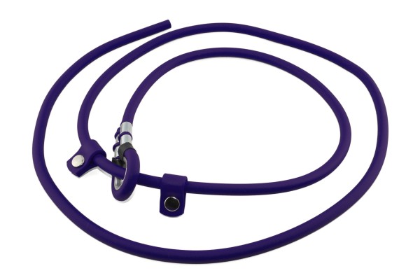 BioThane® Retrieverleine – Ø 6 mm rund – Lila (Violett)